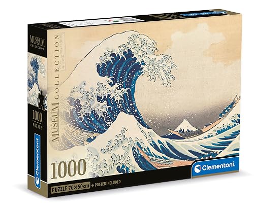Puzle 1000 piezas Compackbox Hokusai Gran Ola
