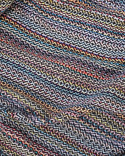 Miniatura 2 de Teema Toallas - 100% algodón turco - Toalla de playa grande de gran tamaño - Sin arena - Secado rápido - Versátil y multiusos - The Labyrinth (negro)