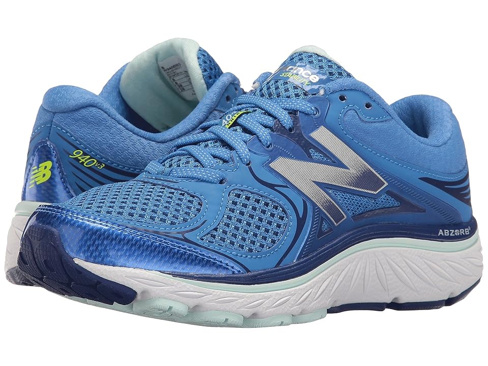 

New Balance W940v3 (Blue/Blue/White) Women's Running Shoes