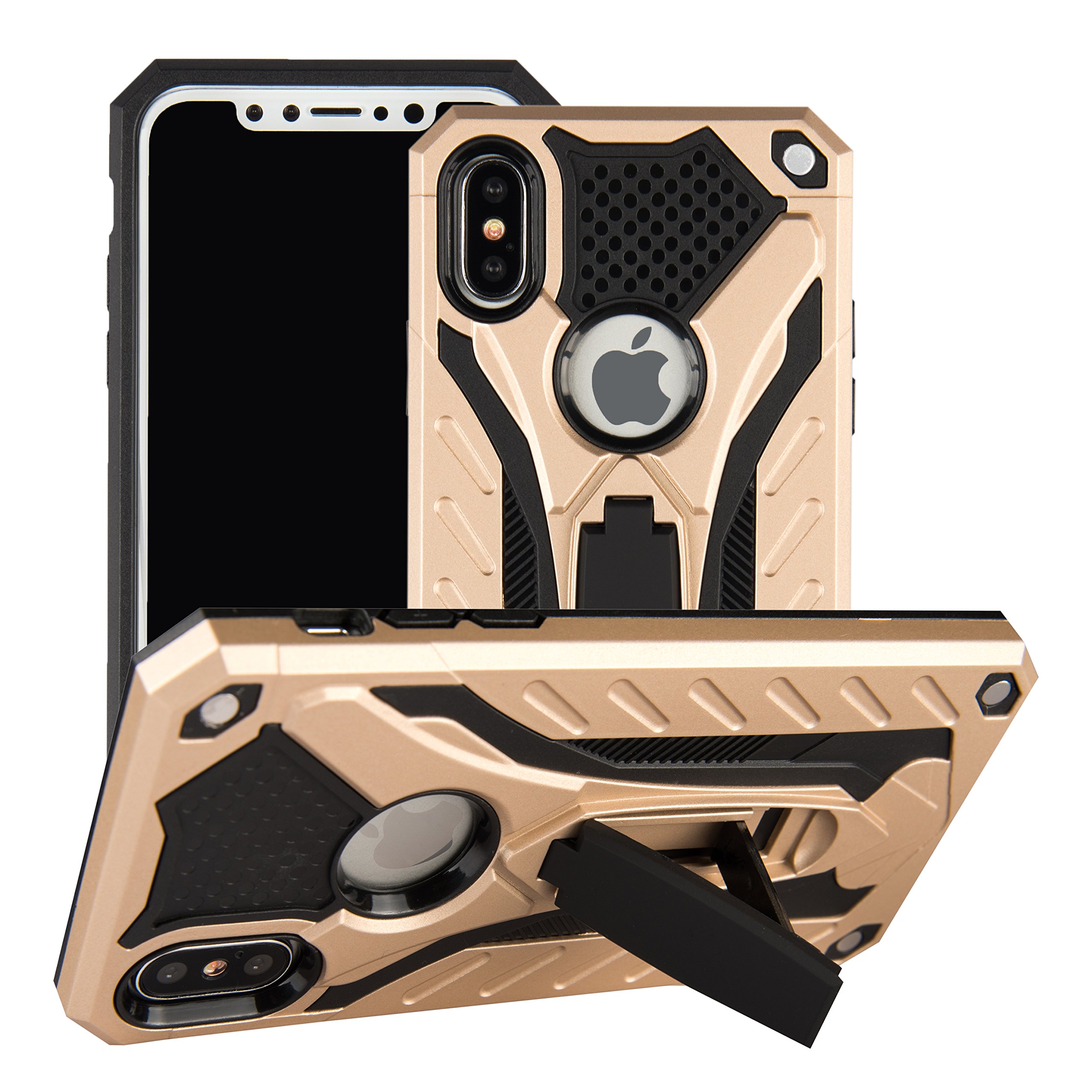 MILAN NICE Funda para iPhone 12 Pro MAX de Silicona y PC Antigolpes Carcasa Protectora Anti-arañazos y Antideslizante con Soporte Incoporado (Rojo)(6.7) — view 38