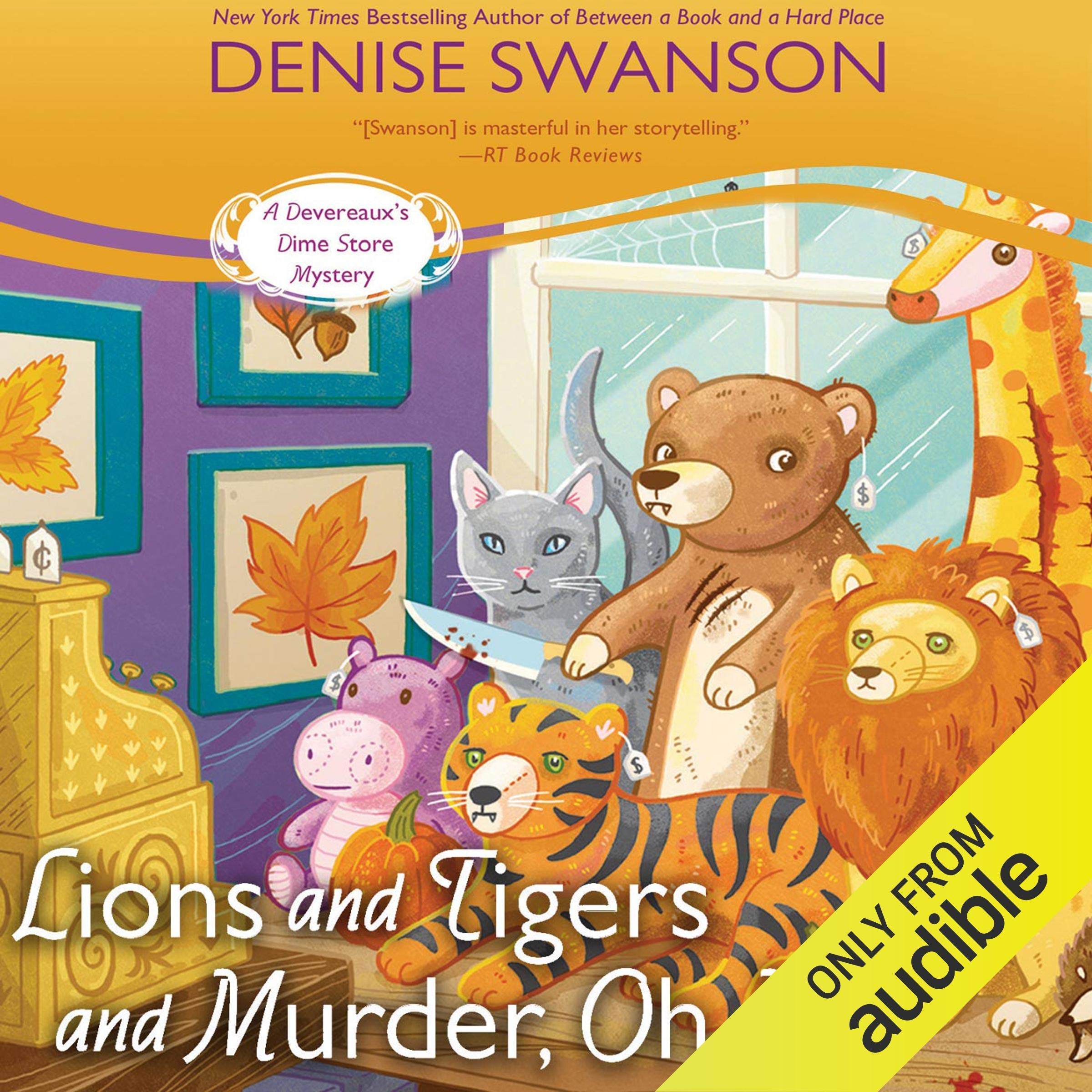 Cover art for Lions and Tigers and Murder, Oh My