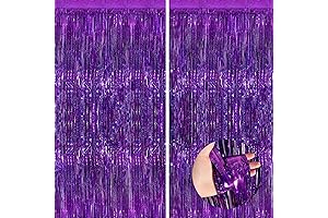 Glamourous Purple Backdrop Decorations: Unleash the Party in Every Space