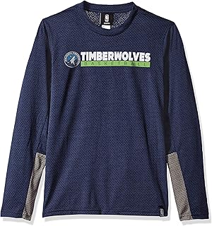 NBA by Outerstuff NBA Youth Boys "Covert" Long Sleeve Performance Tee