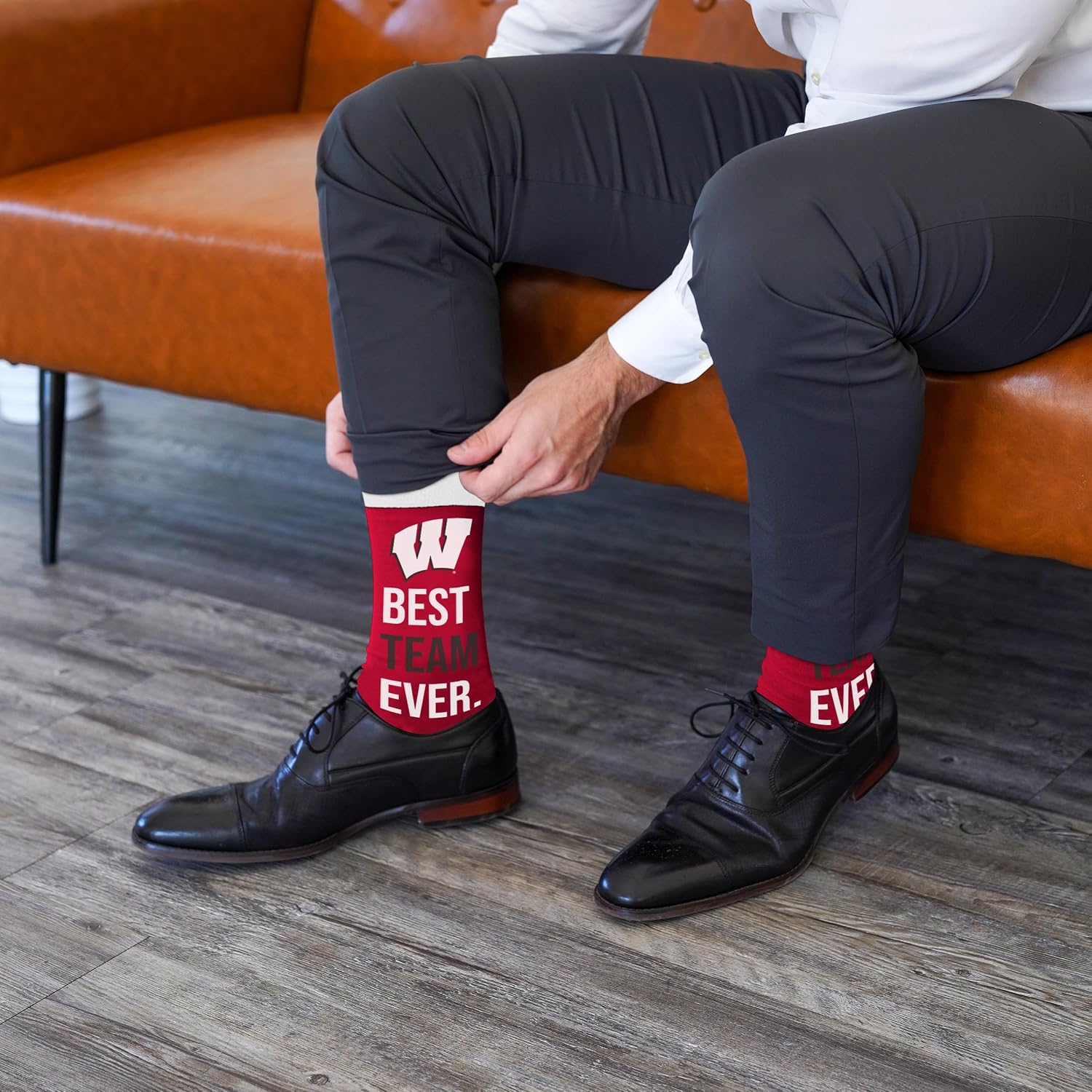 For Bare Feet NCAA Unisex Best Team Ever Crew Sock Ncaa