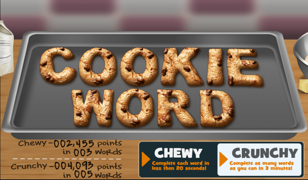Cookie Word App on Amazon Appstore