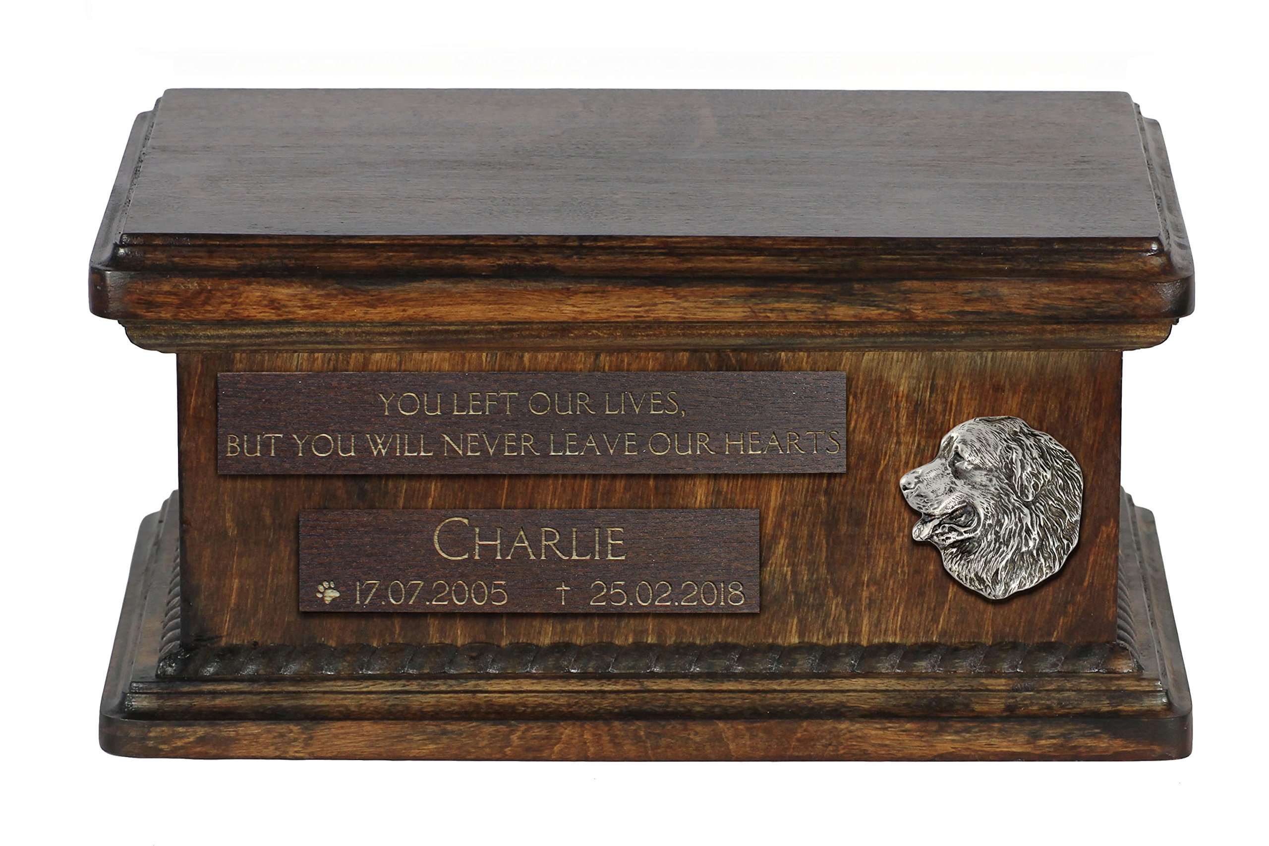 Urne pour cendres de chien Bouvier Bernois pour garder son souvenir vivant