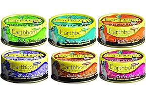 Earthborn Holistic Grain-Free Canned Cat Food Variety Pack (24 Cans)