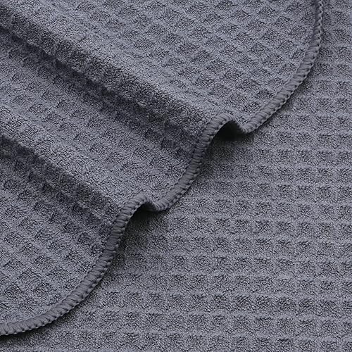 Miniatura 10 de Paño de limpieza de microfibra para cocina, trapos para platos, paños de cocina sin olor para lavar platos, paños de cocina absorbentes de tejido de