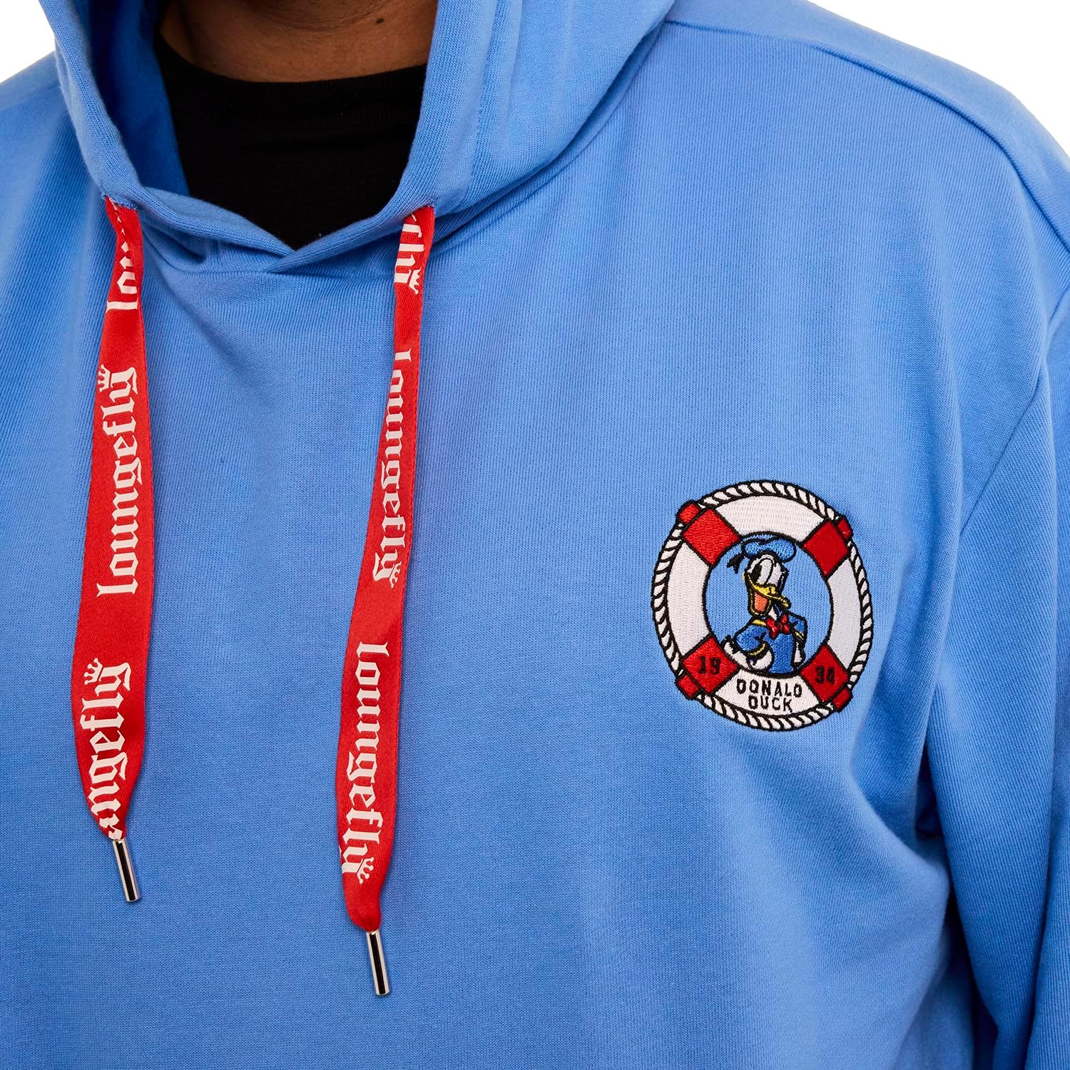 Loungefly Disney Donald Duck 90th Anniversary Hooded Sweatshirt