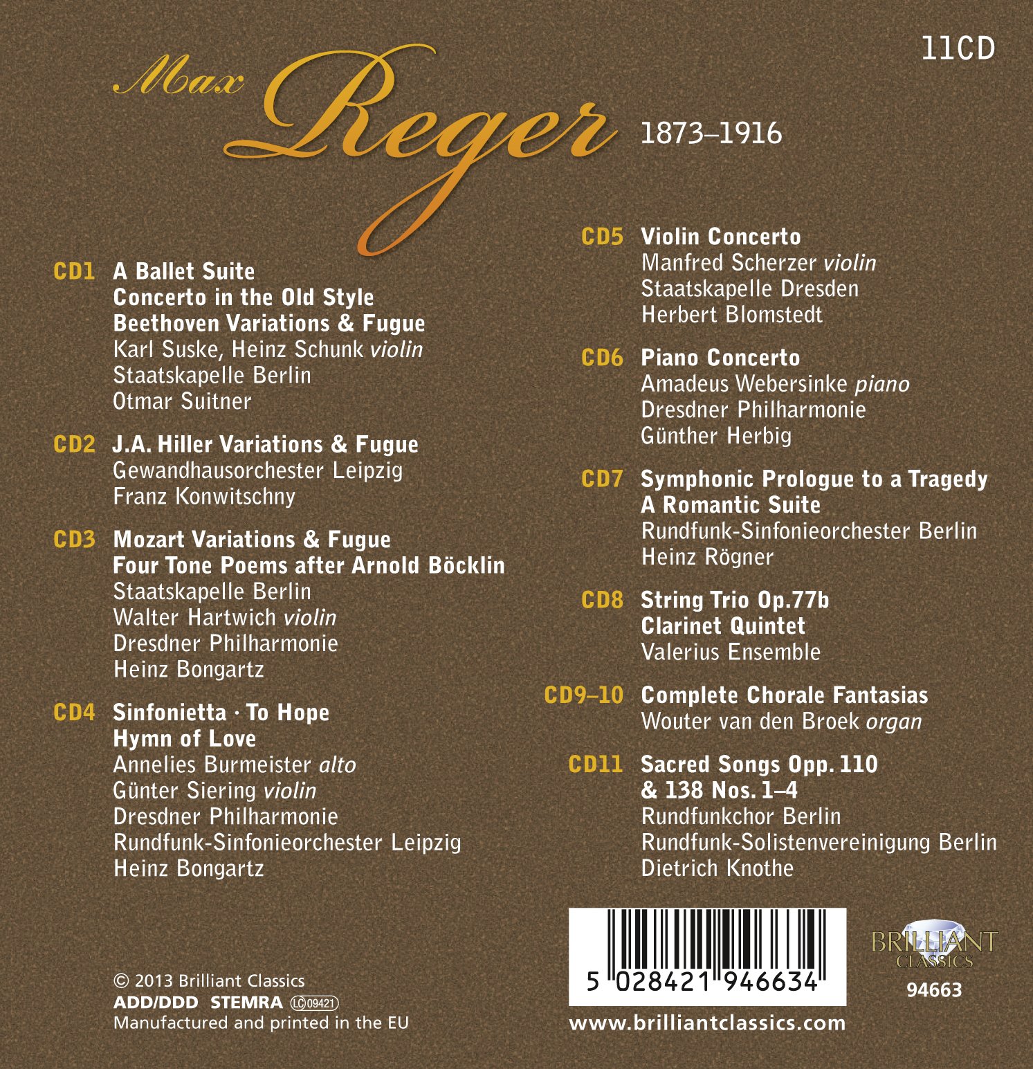 Reger Collection