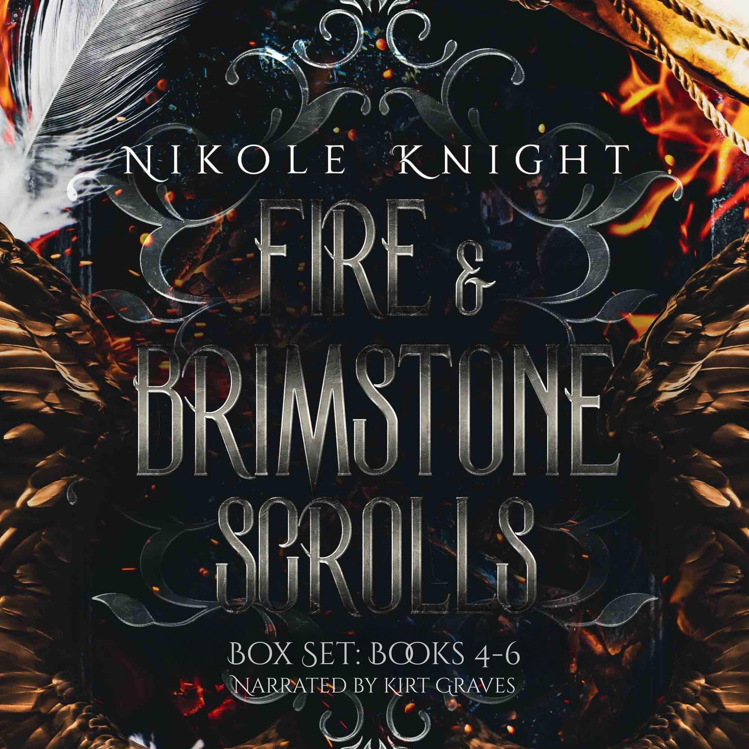 Cover art for Fire & Brimstone Scrolls Box Set, Books 4-6