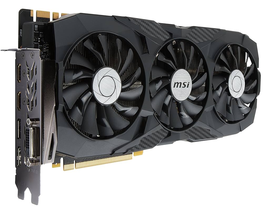 Amazon | MSI ビデオグラフィックカード ブラック GTX 1080 TI
