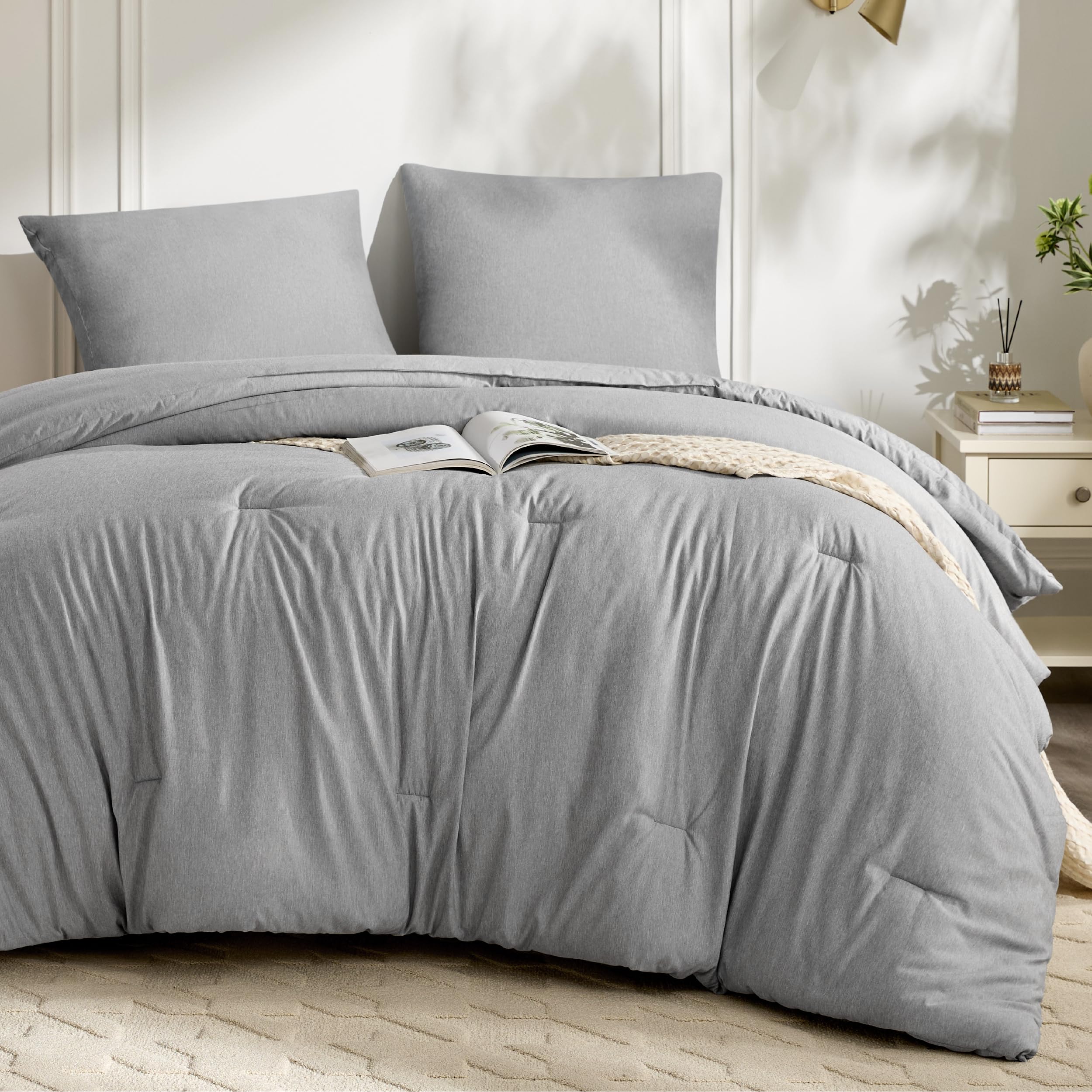 BEDSURE Bettdecke Set Ganzjahresdecke Kationische