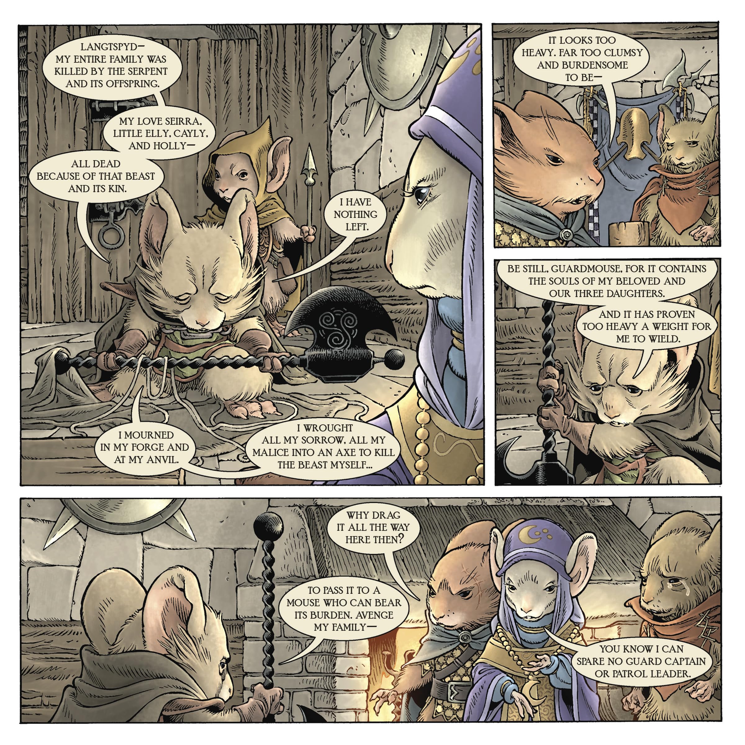 Mouse Guard 1: Dawn of the Black Axe