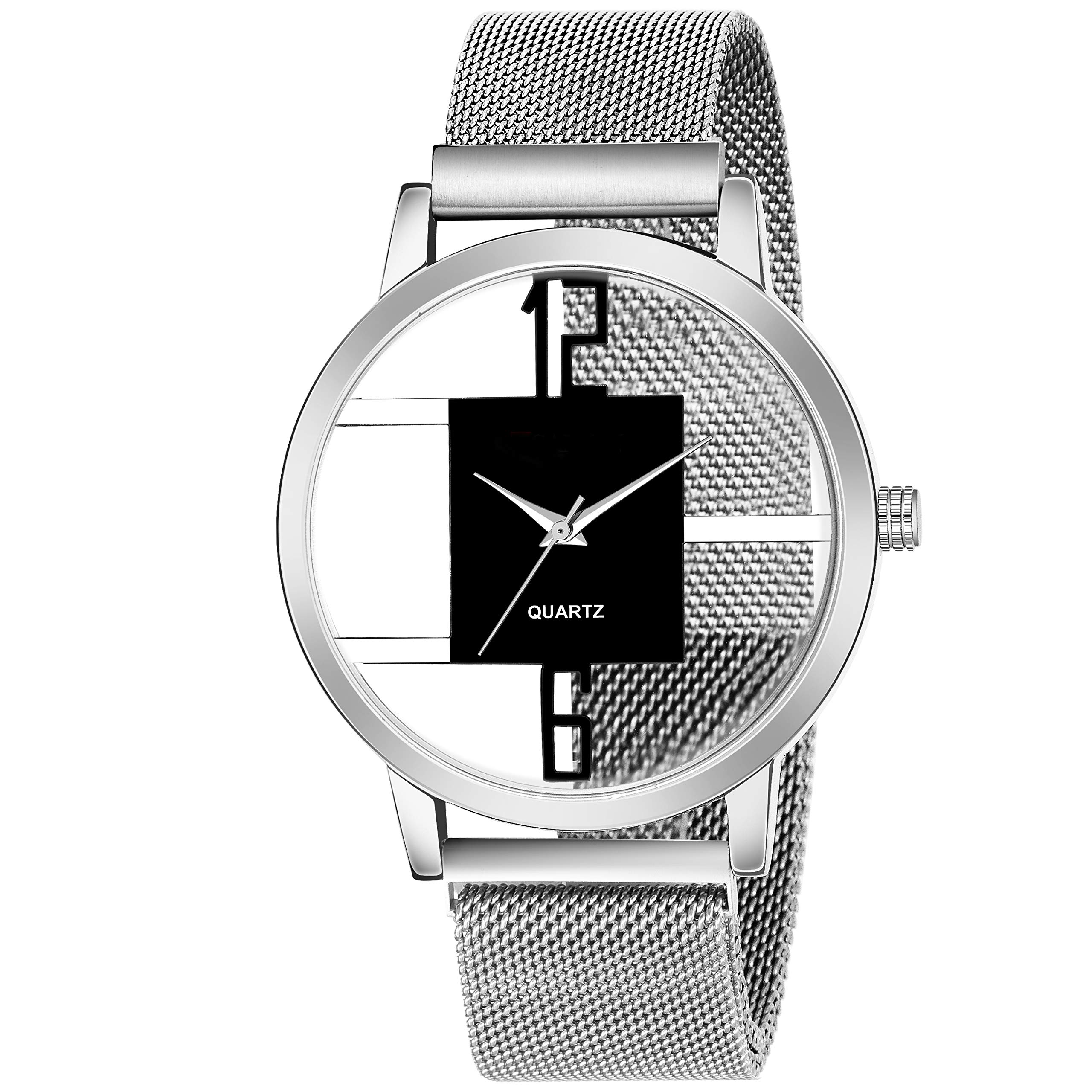 TIMESPACEsaffer Magnet Belt Watch for Men ts-12open (Brown)