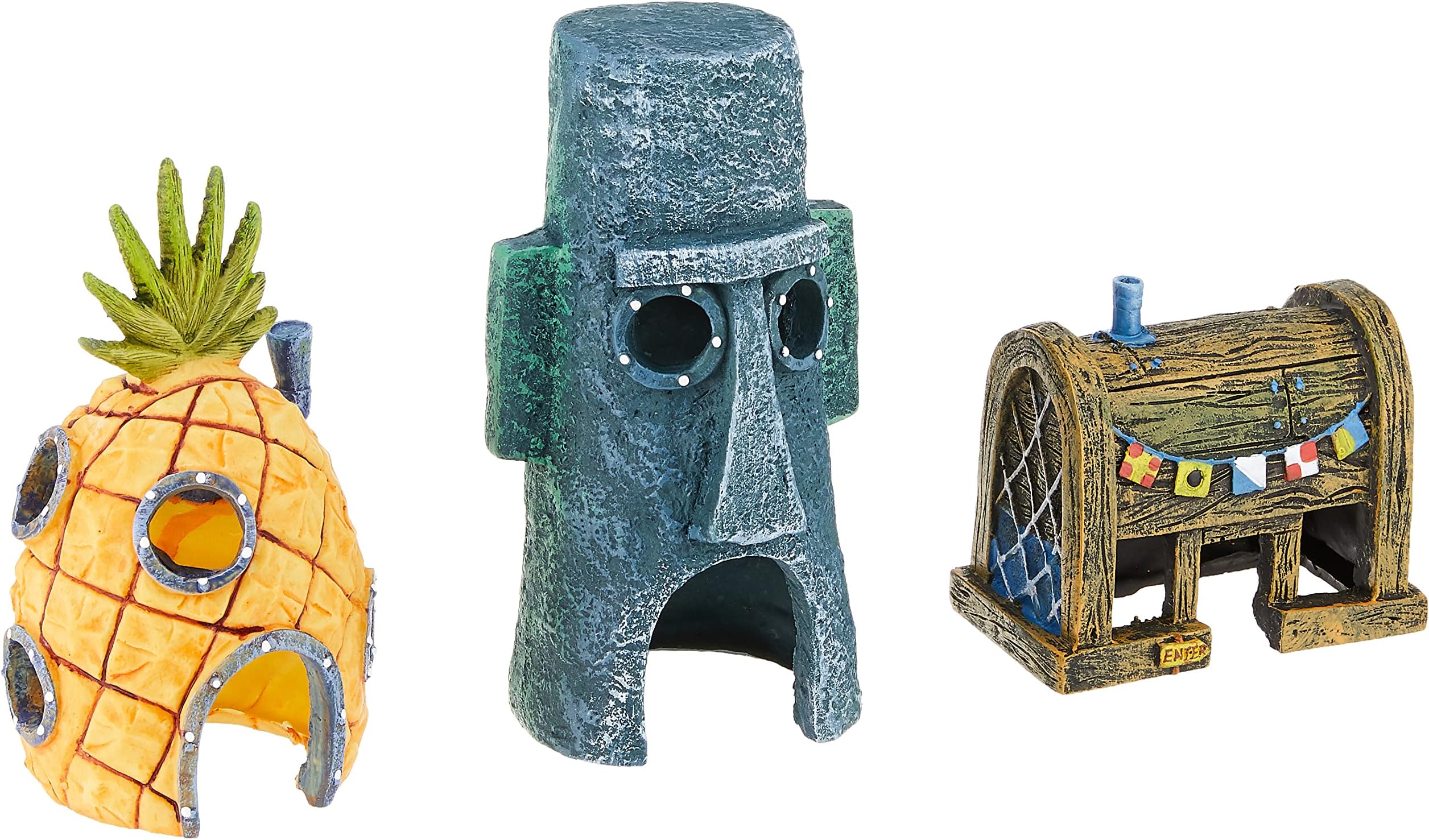 PennPlax Officially Licensed Spongebob Squarepants® Fish Tank Decorations