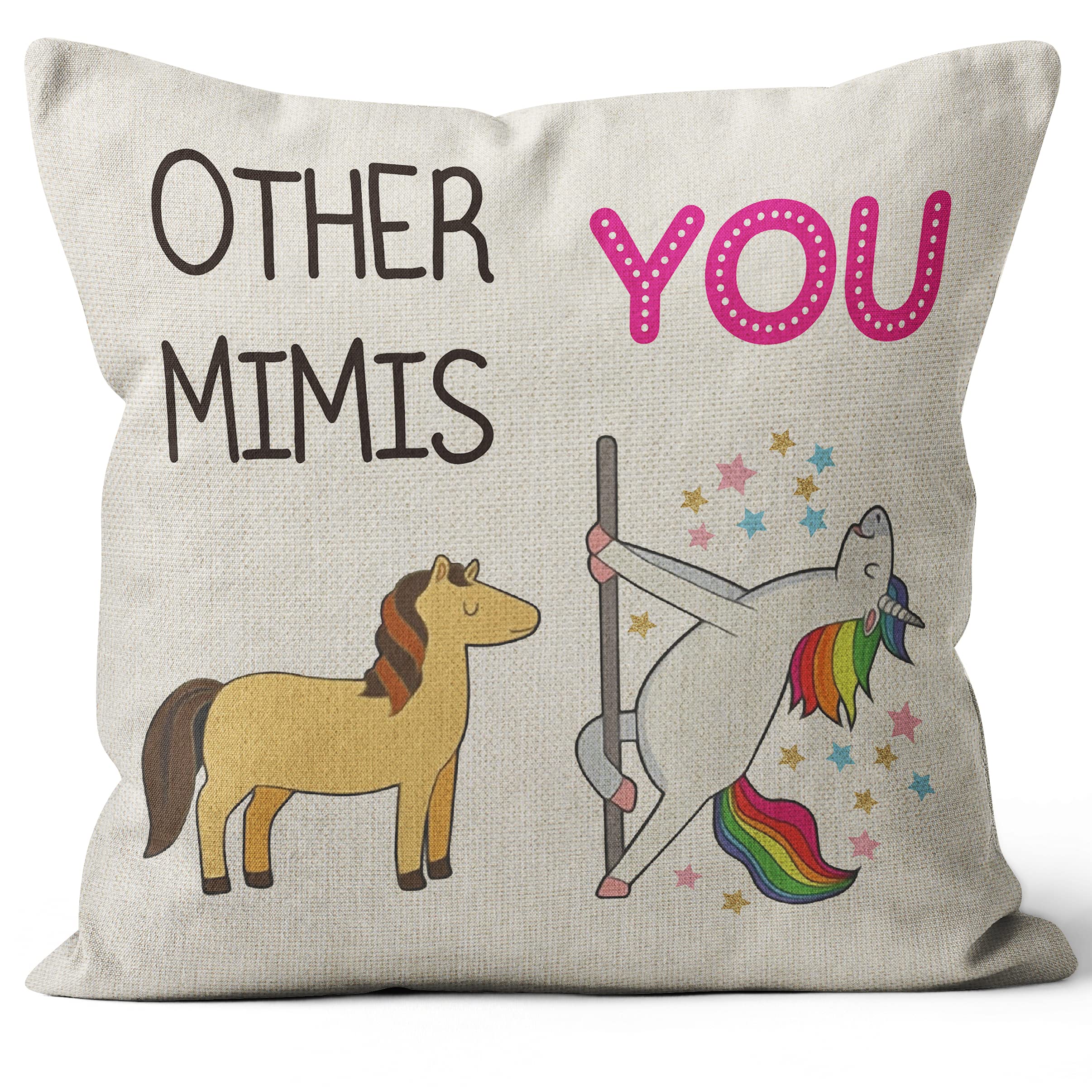 Mimi Gifts Pillow Covers, 18x18 Pillow Cover, Best Mimi Gifts, Gifts for Mimi from Grandkids, Gifts for Mimi, Mimi Gifts for Christmas