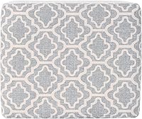 Vista 116 de HomePop Decoración para el hogar K7646-A877 Otomana tapizada moderna rectangular de almacenamiento Otomana con tapa con bisagras