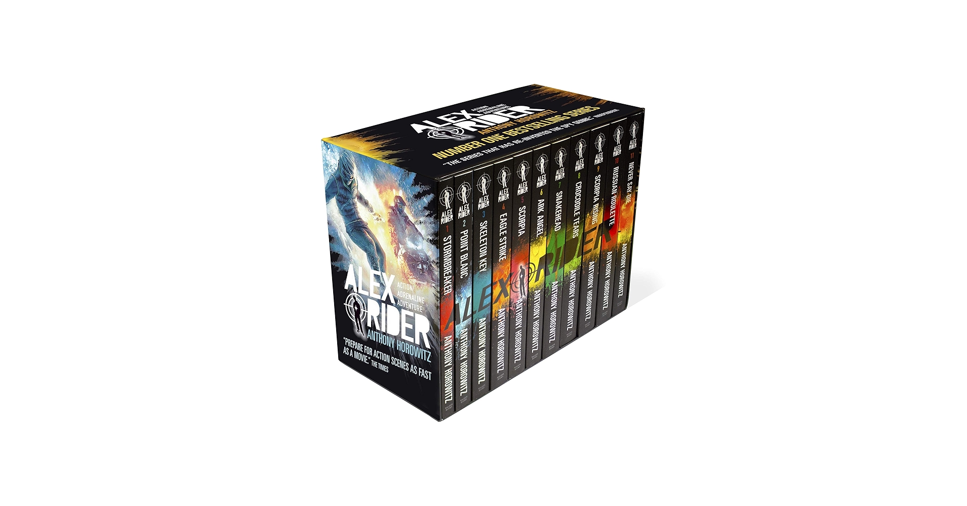 ALEX RIDER 全10巻 Anthony Horowitz Amazon.com: Alex Rider 10 Books Box Set Complete Collection