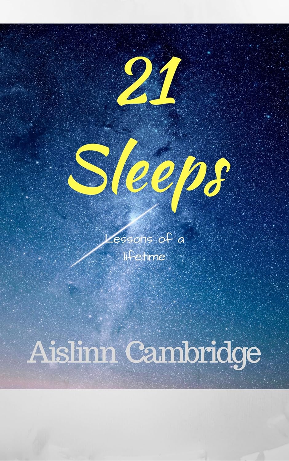 21 Sleeps Lessons of a lifetime Kindle edition by Cambridge, Aislinn