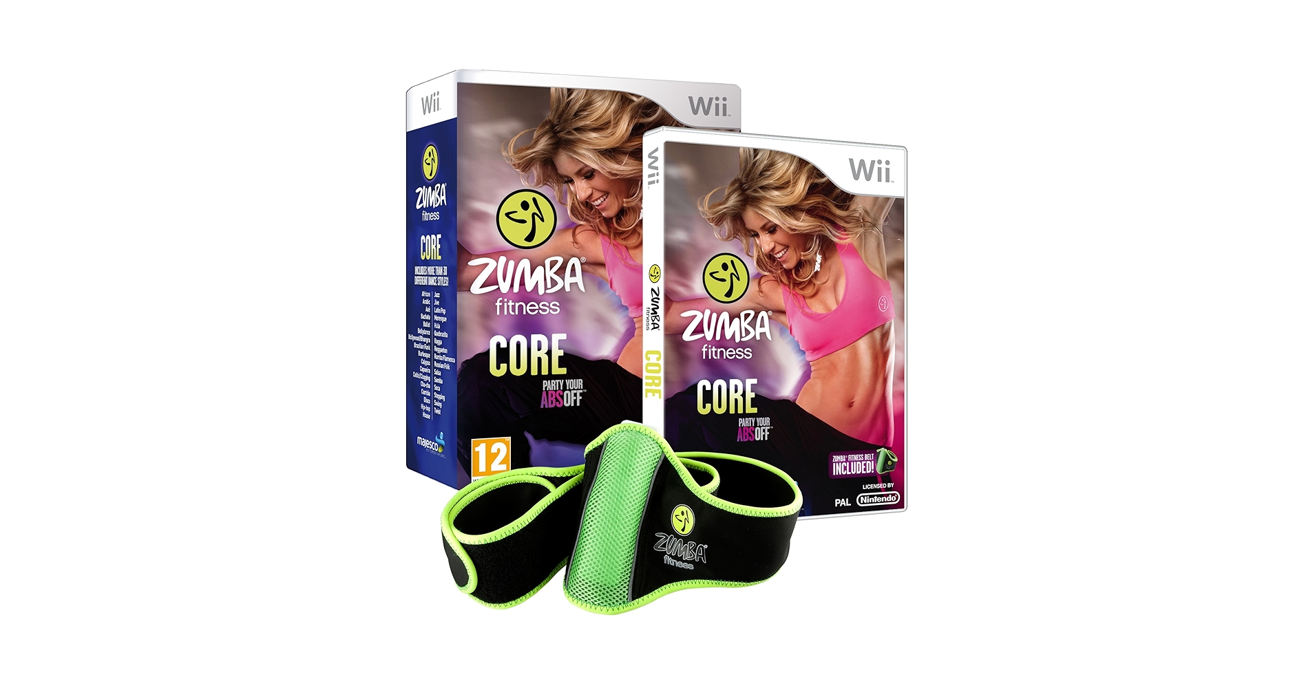 その他 ZUMBA fitness Amazon.com: Zumba Fitness Wii - Bundle Pack with Belt accessory