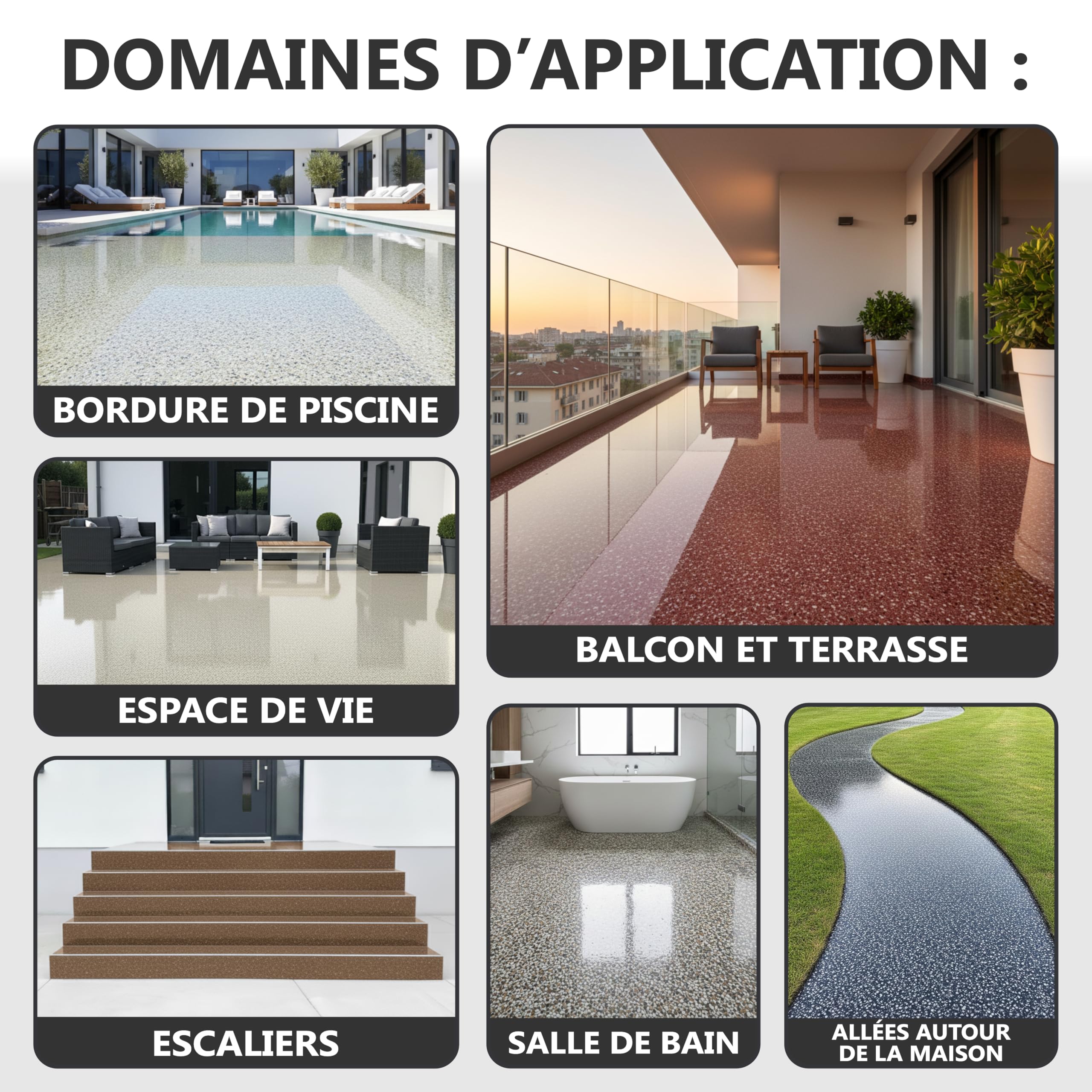 WO-WE Adhérent époxy pour tapis en pierre résistant aux UV W727 1,5kg