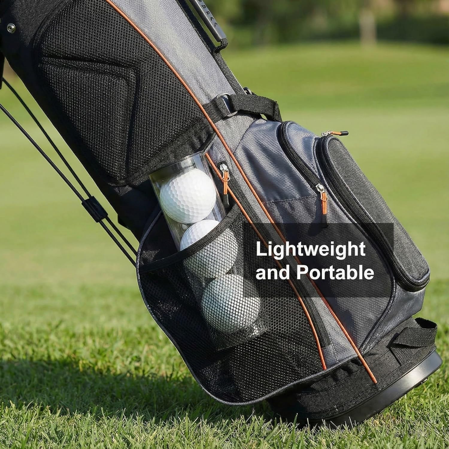 Milisten 8pcs Clear Golf Ball Tubes with Caps, Waterproof Golf Carrying Case Plastic Barrel Thickened Golfs Display Holder Golfs Ball Container Box for Home Store Display Use