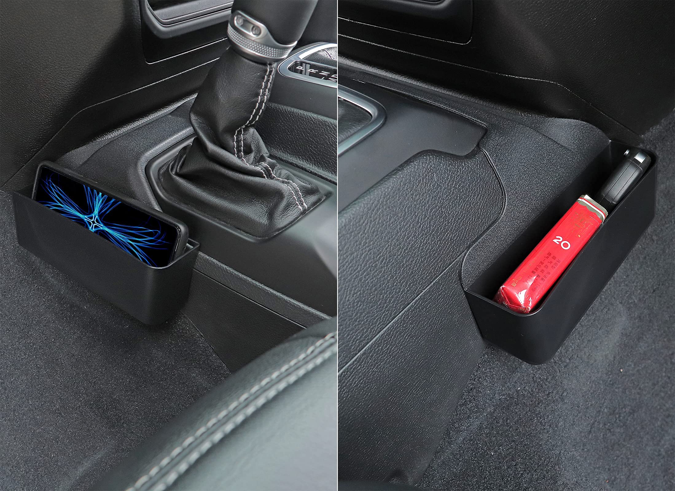 Buy Center Console Gear Shift Side Organizer Tray Storage Box for 2018