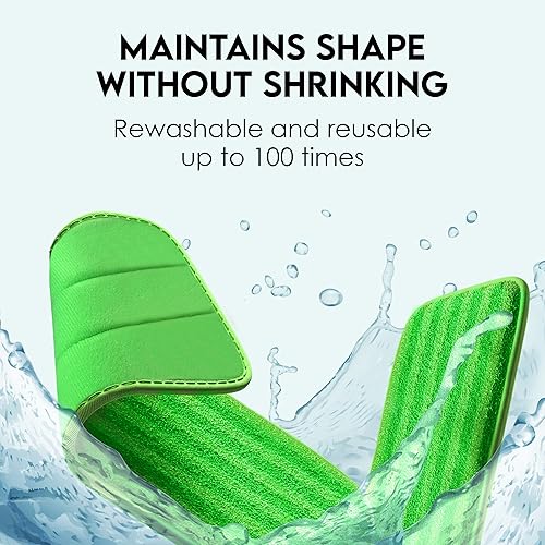 Miniatura 8 de Almohadillas reutilizables para trapeador Swiffer WetJet, almohadillas de microfibra lavables de Turbo, almohadillas de 12 pulgadas para limpieza de