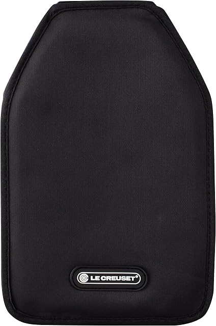 Le Creuset Wine Accessories Wine Bottle Cooler Sleeve- Black