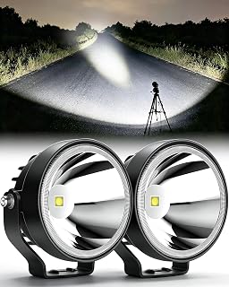 SUFEMOTEC 4 Inch Round Led Pod Lights