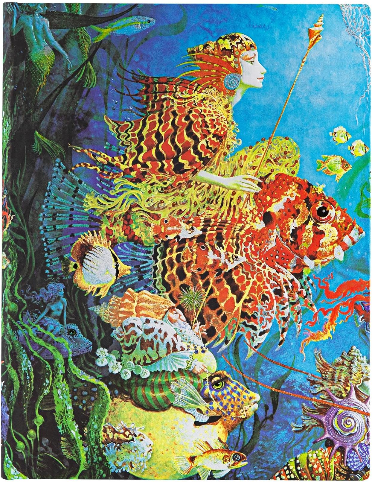 Sea Fantasies (Fantastic Voyages) Ultra Unlined Hardcover Journal
