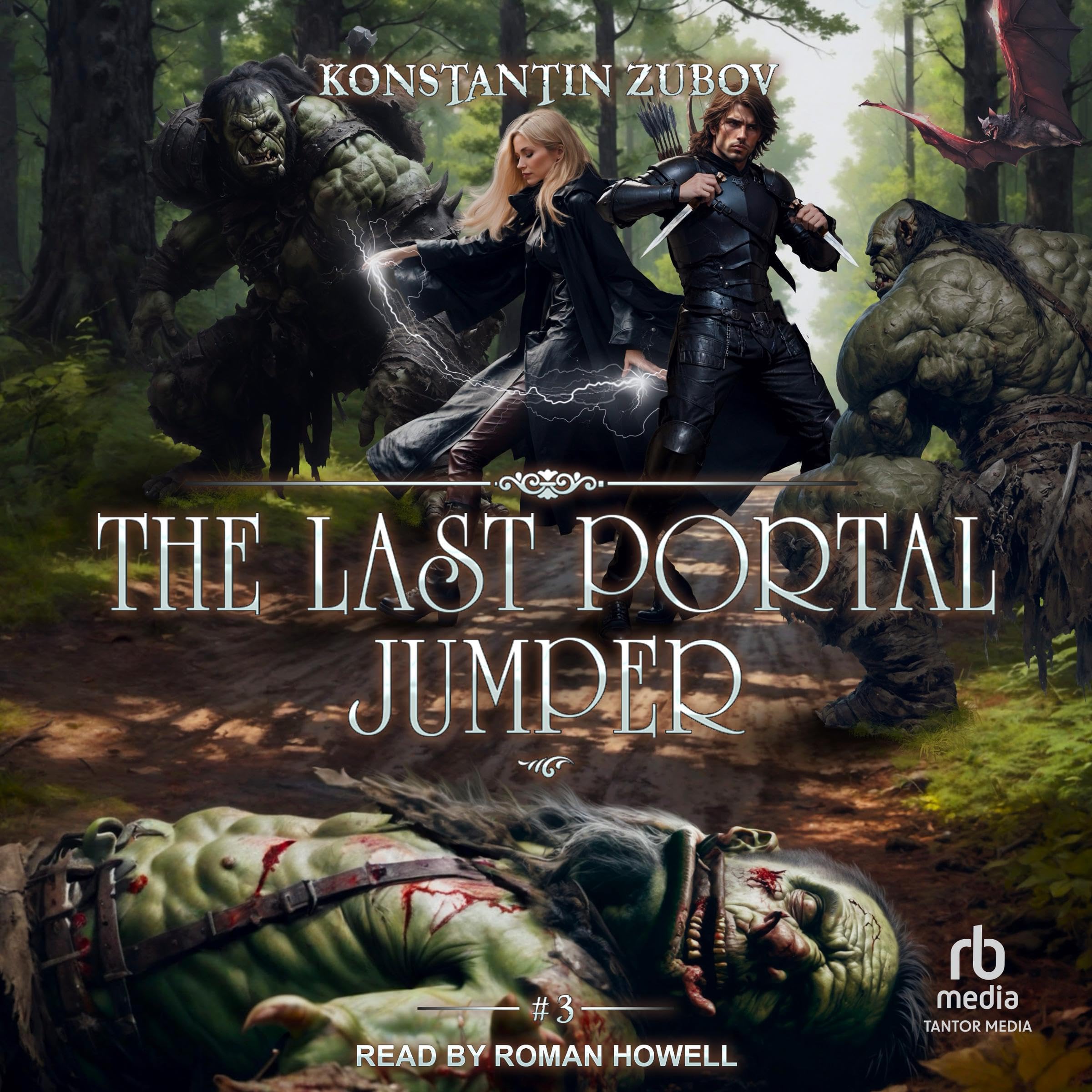 Cover art for The Last Portal Jumper, Book 3: A LitRPG Progression Fantasy Series