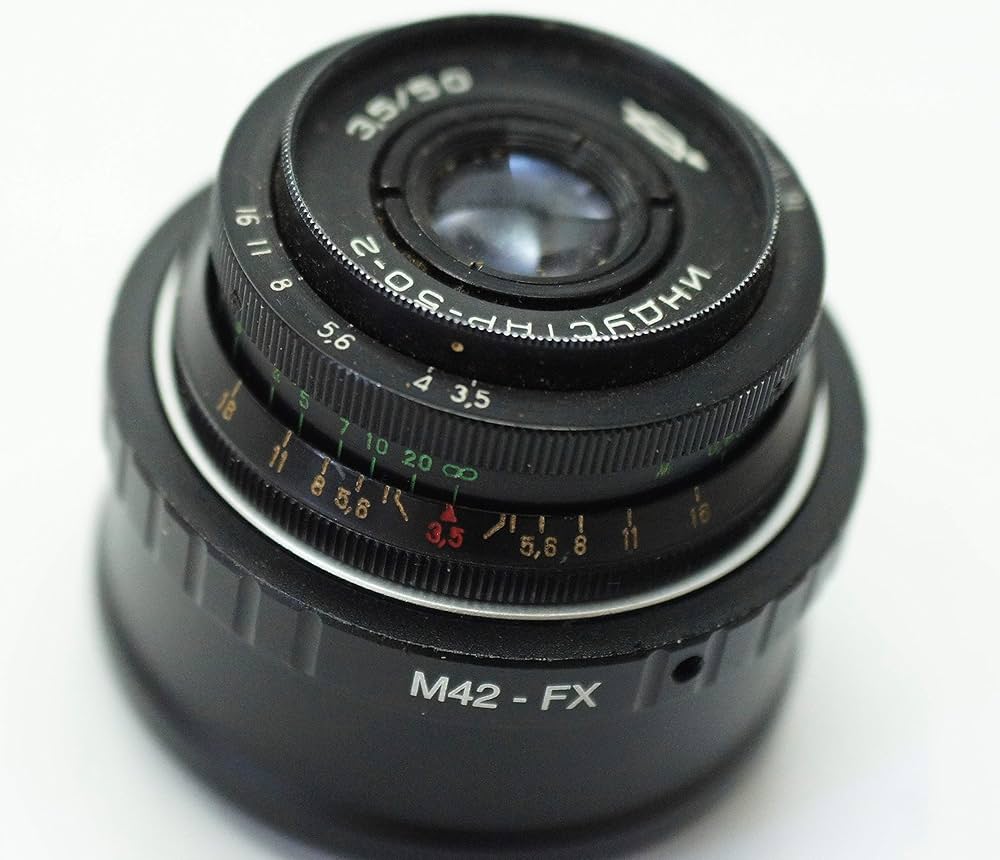 Amazon.co.jp: Industar 50-2 50/3.5 50mm ブラック ロシアUSSR