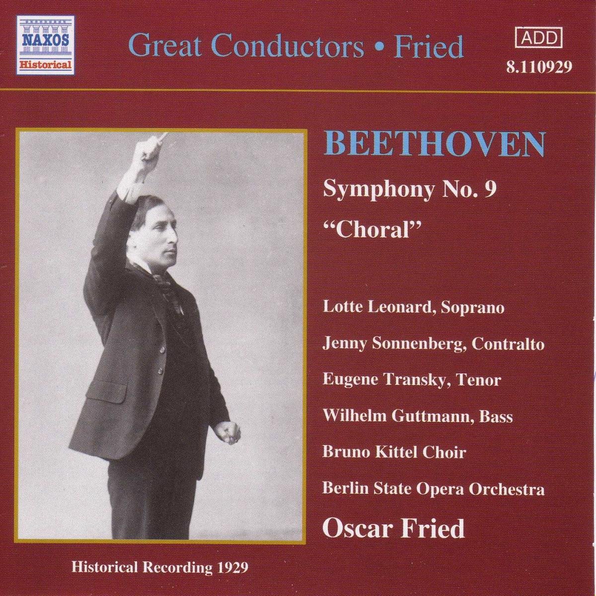 BEETHOVEN: Symphony No. 9