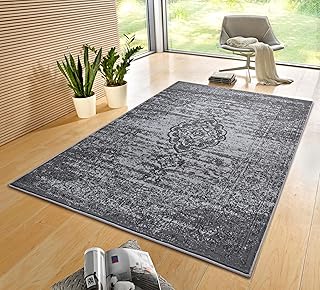 Hanse Home Gloria Orient Teppich 80x150cm – Wohzimmerteppich Mehrfarbig Vintage Teppich Orientalisches Muster für Flur, Esszimmer, Schlafzimmer, Kinderzimmer, Wohnzimmer, Küche – Mouse