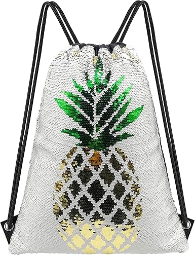 pineapple drawstring backpack
