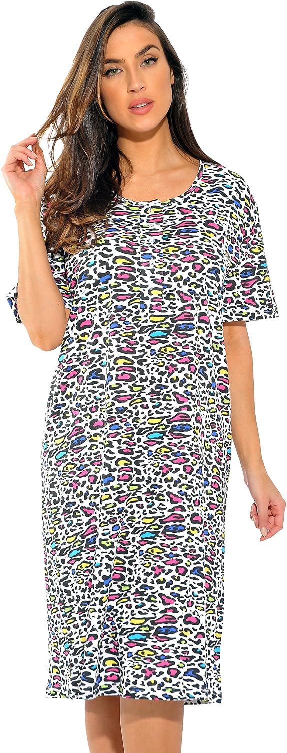 Just Love Short Sleeve Nightgown Sleep Dress for Women
