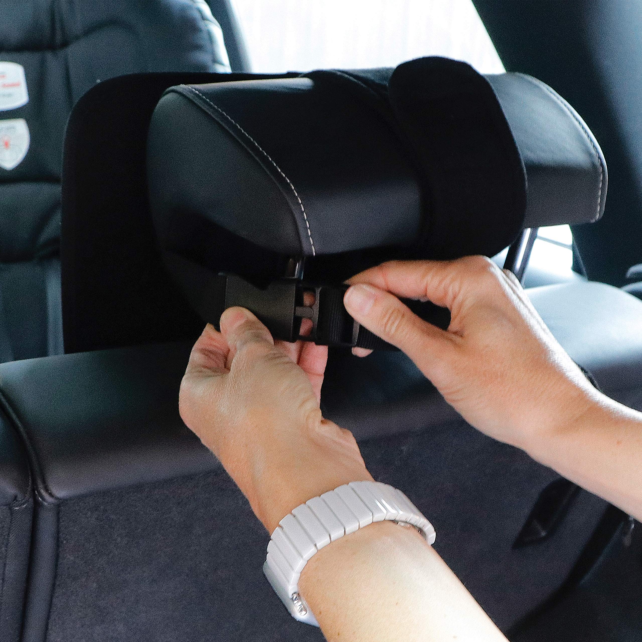 Little Chicks - Espejo de seguridad para bebé orientado hacia atrás - Espejo de coche para bebés y niños pequeños con vista amplia clara, espejo esencial para asiento de coche para seguridad y