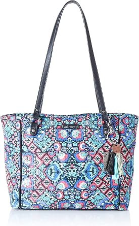 Sakroots Womens In Eco-twill, Large & Roomy With Zip Closure, Sustainable Durable Design, Lining Made from Recycled Products