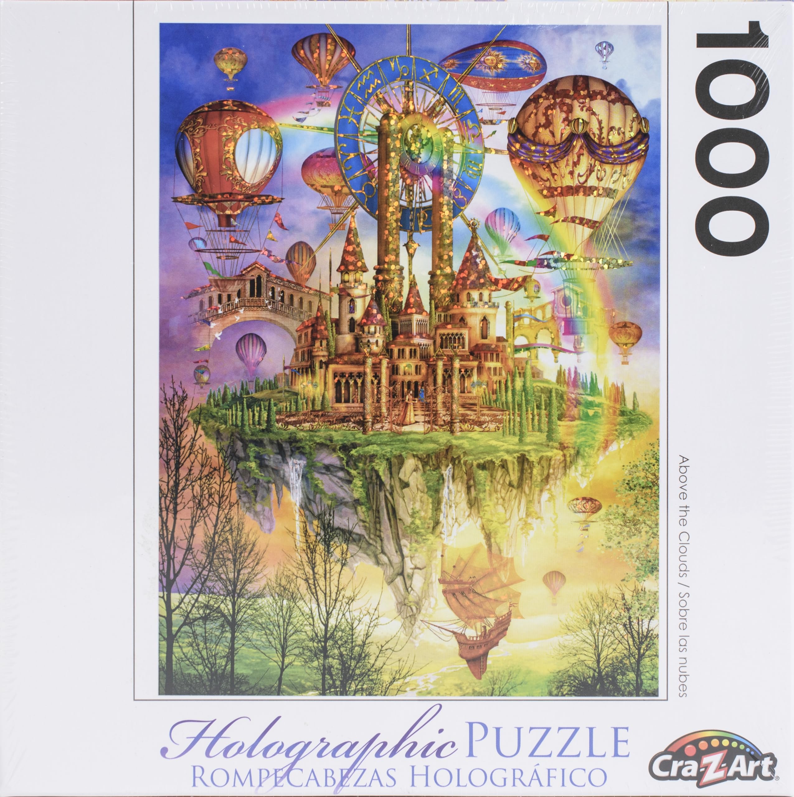 Holographic Puzzle Above the Clouds 1000 Piece by Lafayette Puzzle Factory