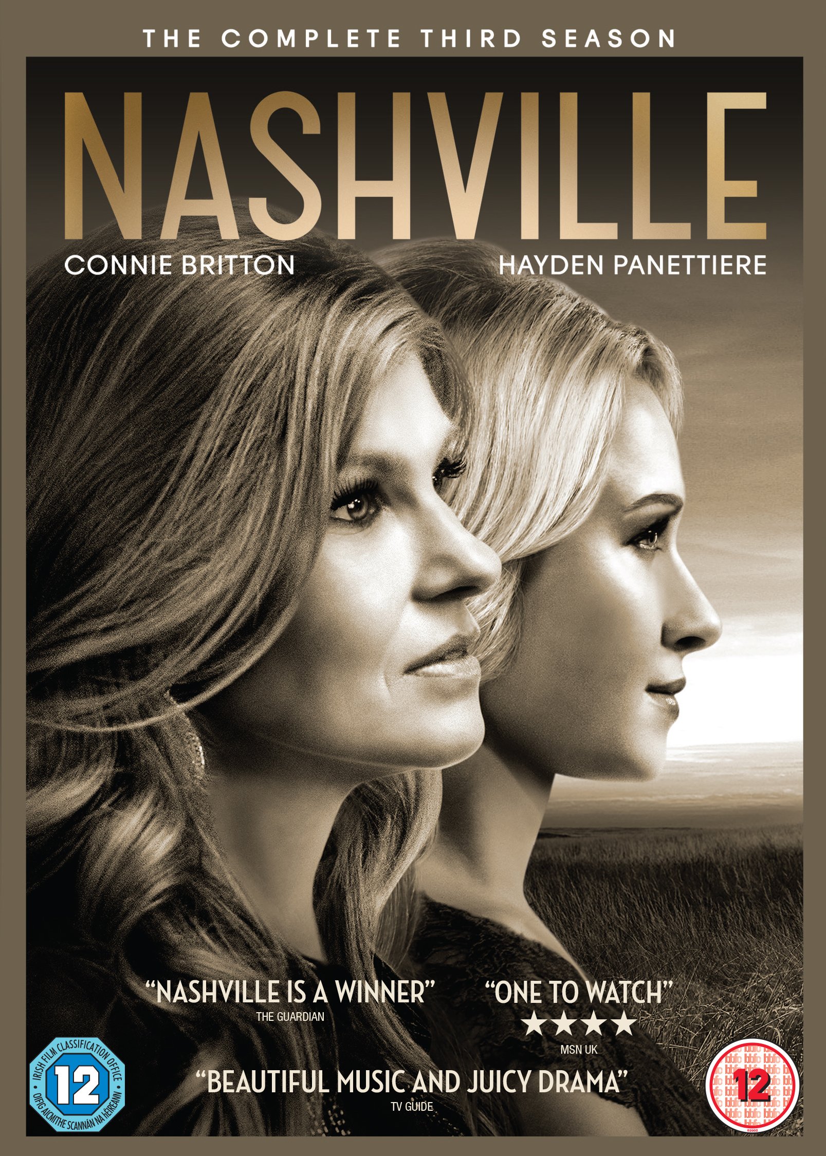 Nashville - Series 3 - Complete (DVD, 2015)  **NEW** R2