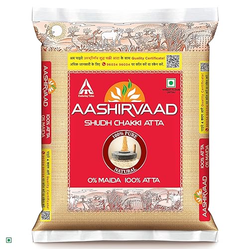 Gran Bazar Swad Chapatti Ashirwad Atta, 22 libras
