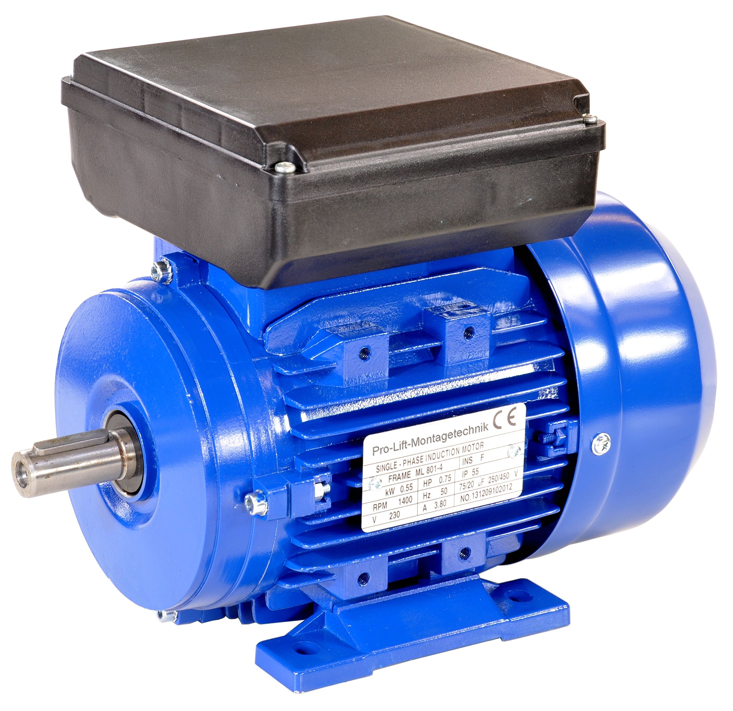 0.55kW Elektromotor, 230V, 1400U/min, B3, 01322