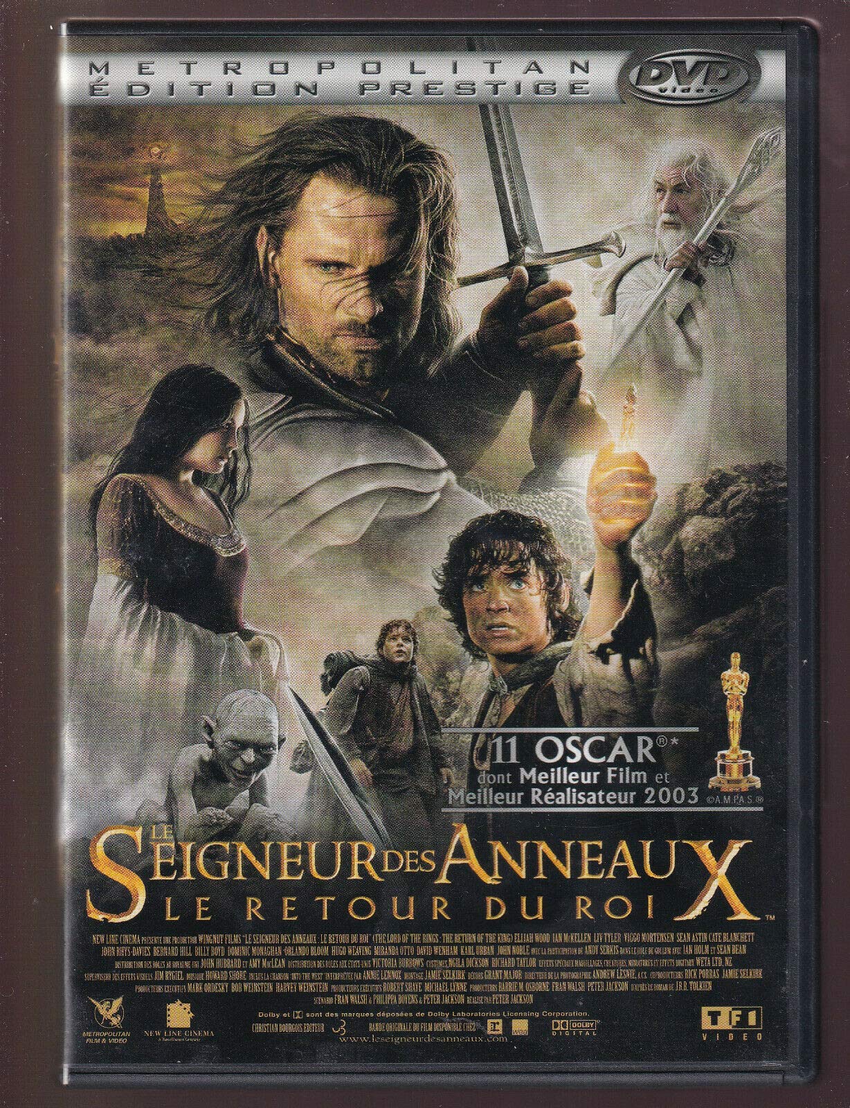 Le Seigneur des Anneaux - Le retour du Roi [Édition Prestige] [DVD]