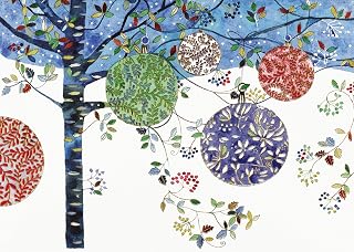 Peter Pauper Press Winter Celebration Deluxe Boxed Holiday Cards - 20 Gold Foil Cards, 21 Self-Sealing Envelopes & Keepsake Box
