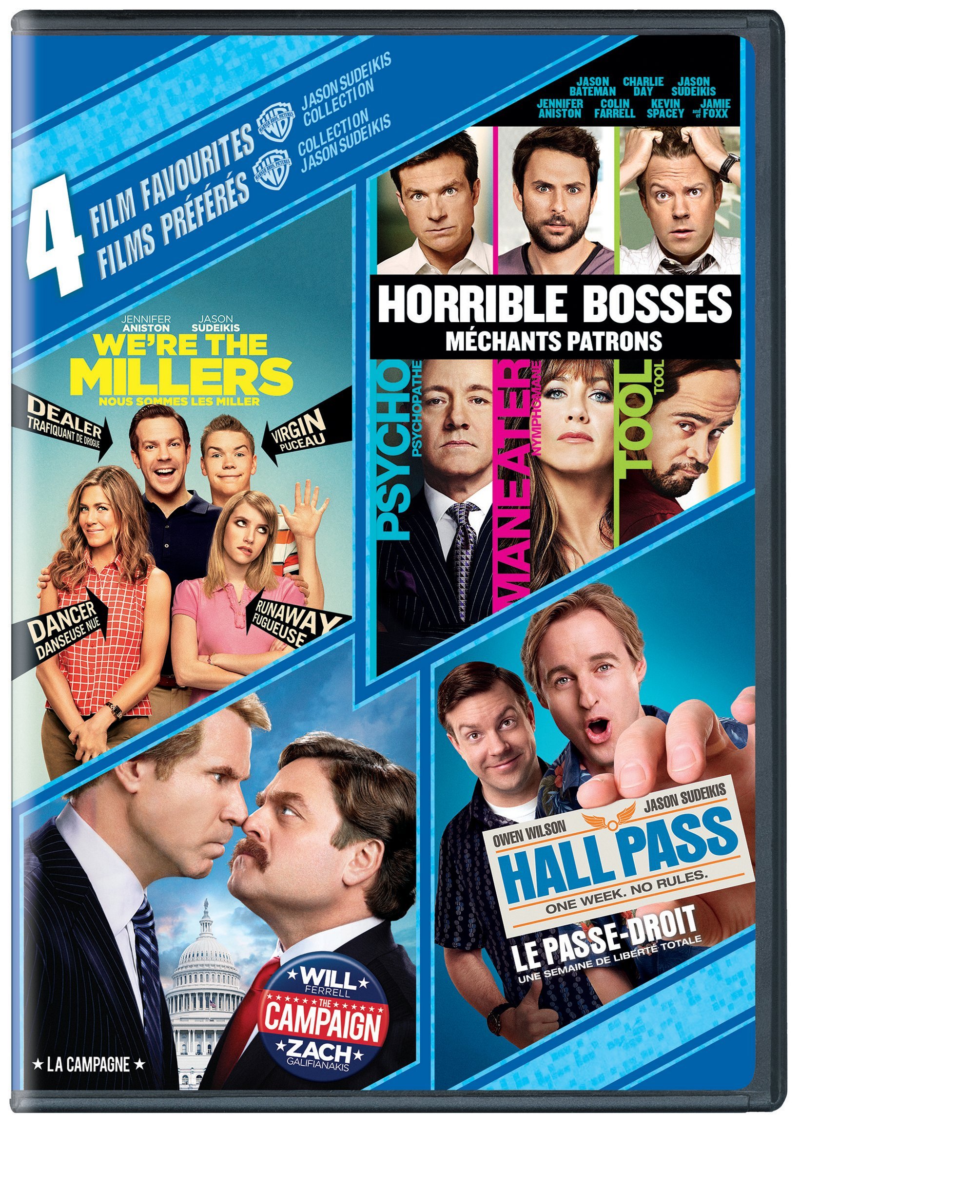 4 Film Favorites: Jason Sudeikis (BIL/DVD) [DVD]
