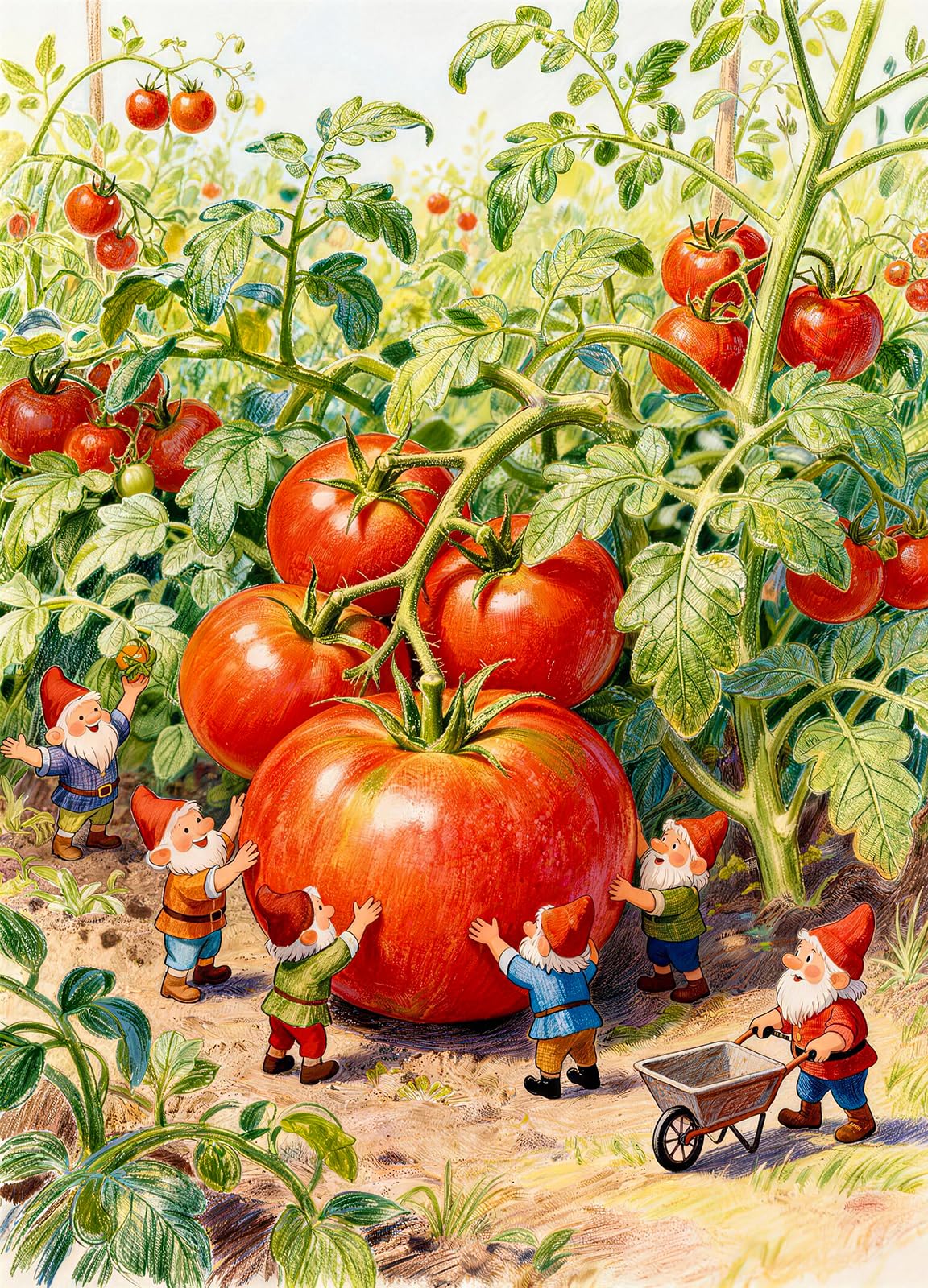 Tomato Harvest 500 Piece Jigsaw Puzzles for Adults