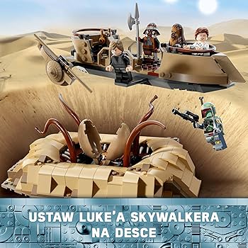 パンツ NICK NAME Pustynna barka i jama sarlacca 75396 | Star Wars