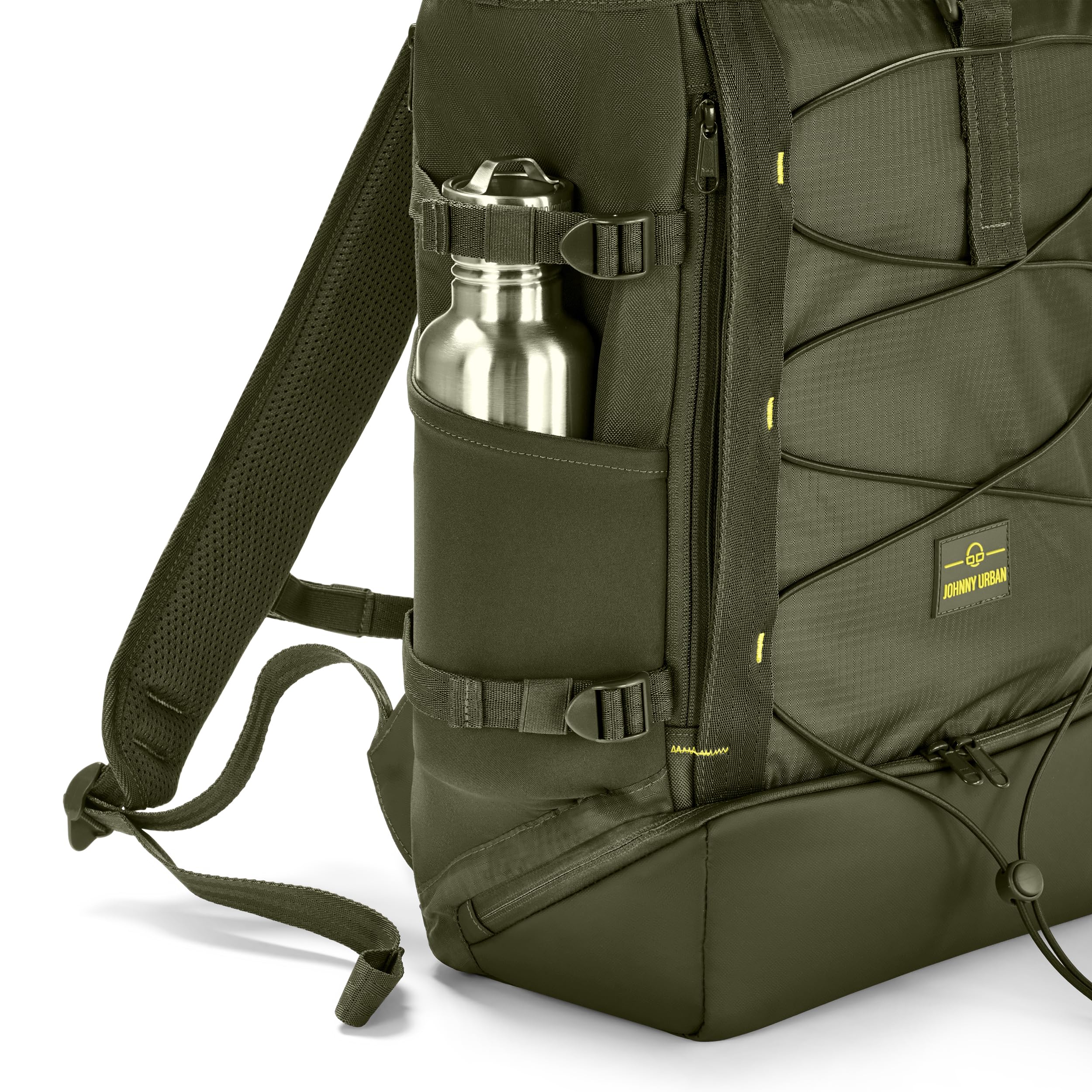 Johnny Urban Plecak męski i damski - Allen Large Move - plecak na piesze wycieczki, sport i wypoczynek - Rolltop na zewnątrz - kieszeń na laptopa 40.0 cm - wodoodporny